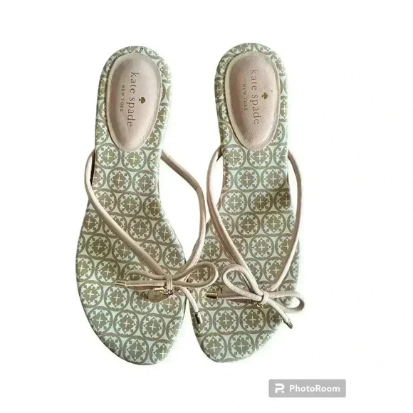 Kate Spade Pink and Cream Sandals - Picture 9 of 12